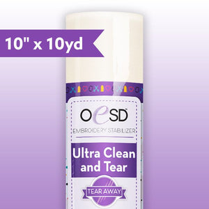Tear Away Ultra Clean & Tear10" x 10 yds