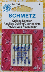 Schmetz Quilting Needles 75/11 & 90/14