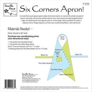 Six Corners Apron