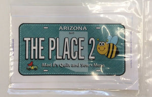 2017 Row by Row License Plate