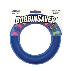 Grabbit has created this convenient bobbin holder for plastic or metal bobbins. Accepts regular size bobbins (13/16" Diameter). Bobbin threads won't tangle or unwind and hold over 20 bobbins.