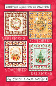 Celebrate September to December by Coach House Designs