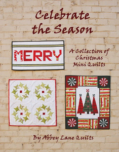Three Christmas Minis to welcome in the Holidays. They make beautiful wall hangings, but they can also be made into pillows and table toppers. 