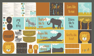 Safari Life 36"x60" PANELBook