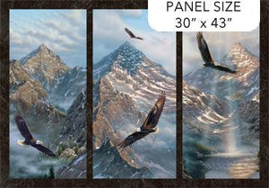 Winged Glory 30" Panel
