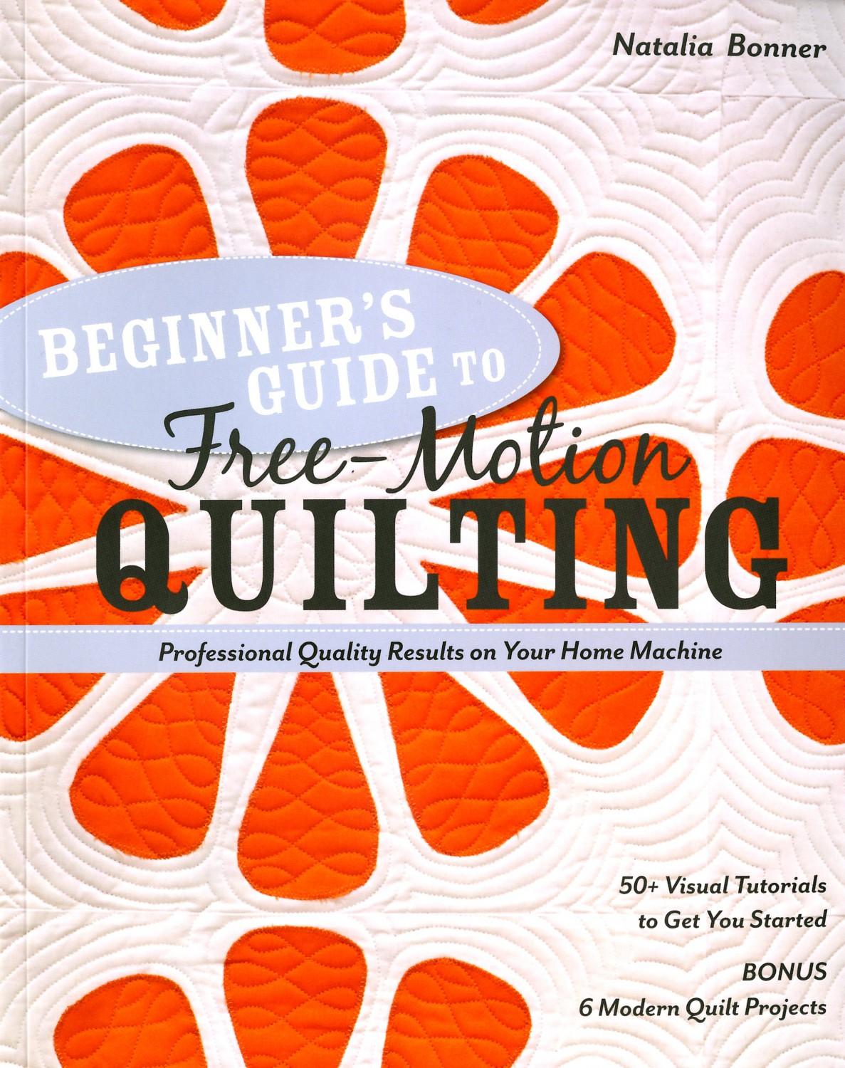 This book will provide professional quality results using your home machine. There are 50 plus Visual Tutorials to get you started with 6 Modern Quilt Projects included as a BONUS!
