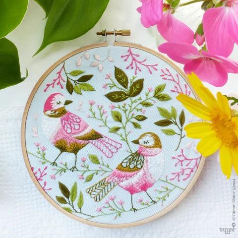 Love Birds Hand EmbroideryKit