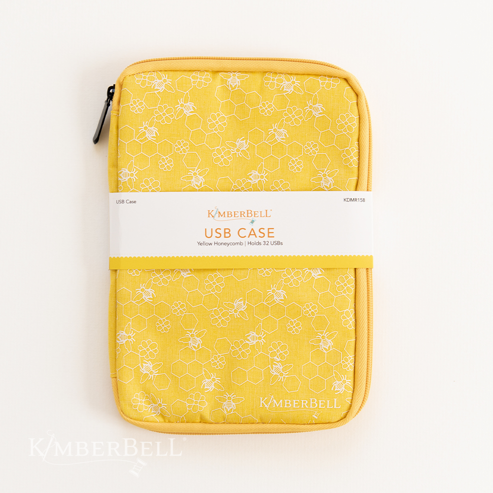KB Yellow Honeycomb USB Case