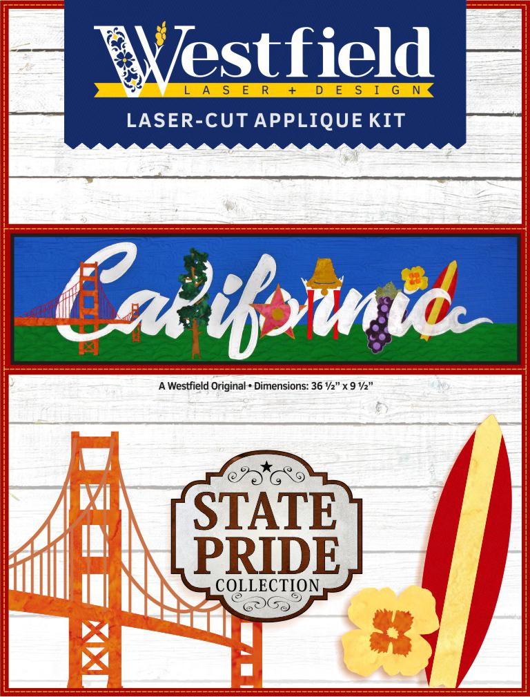 California Pride Applique Kit
