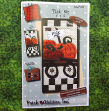 Load image into Gallery viewer, Patch Abilities Pick Me Applique. Size 6&quot; X 12&quot;
