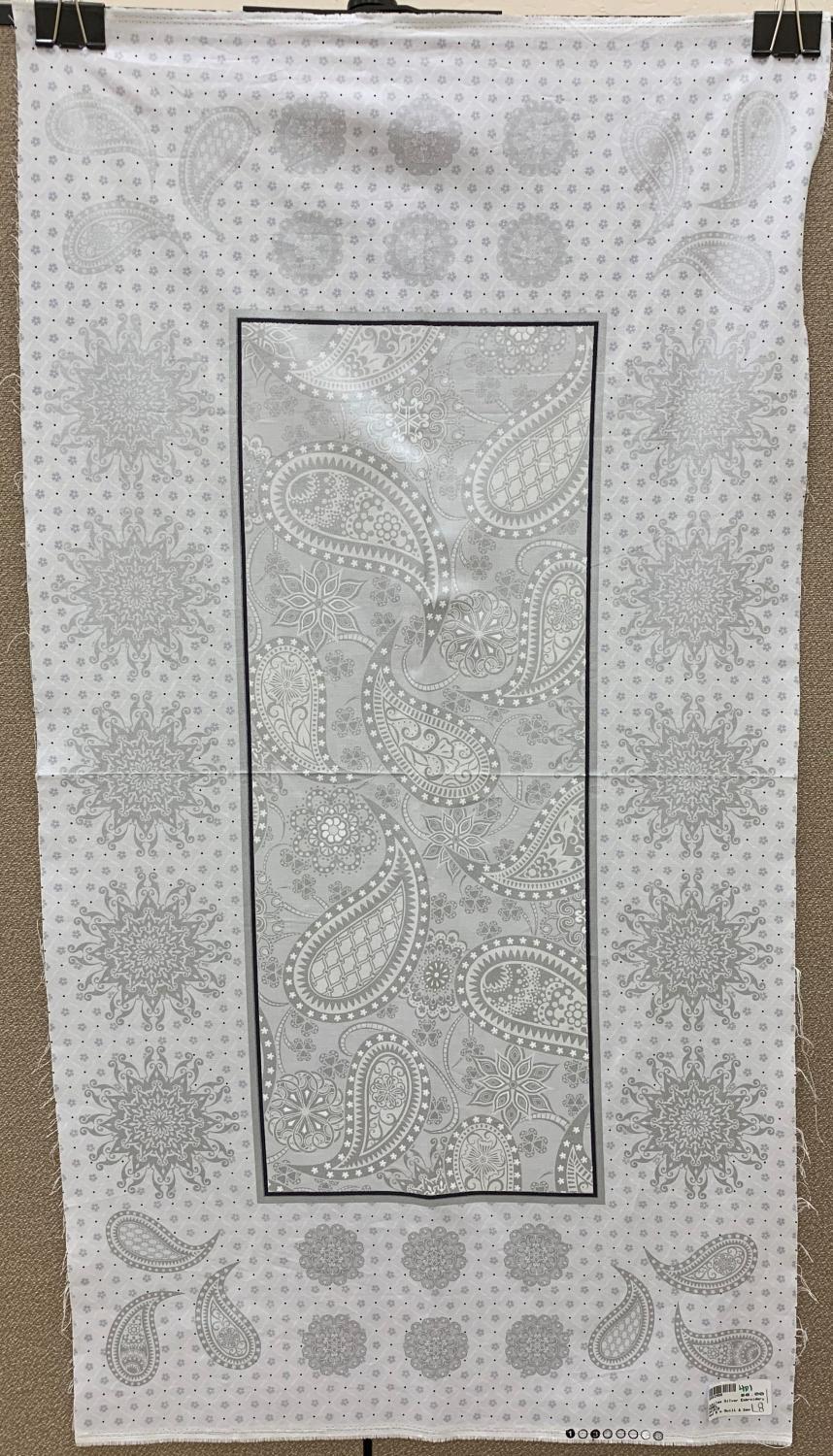 Jubilee Silver Embroidery PANEL