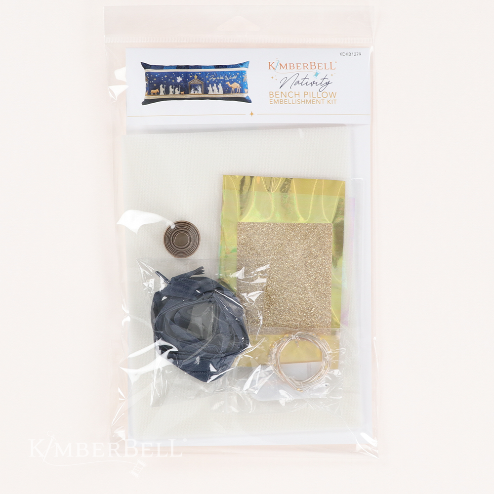 Kimberbell Nativity Bench Pillow Embellishment Kit