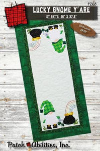 Lucky Gnome Y'are Table Runner