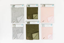 Load image into Gallery viewer, Small Zipper Pouch Olive - Felt

