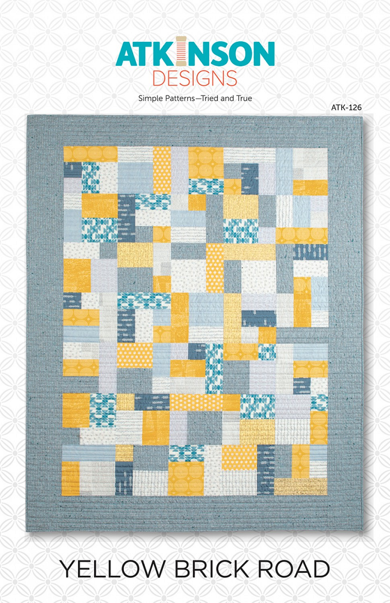 This is a popular pattern for fat quarter enthusiasts. Whether you grab a fat quarter collection or just dig into your stash, you will love this fun and easy quilt. Pattern includes size for baby quilts all the way to King size.